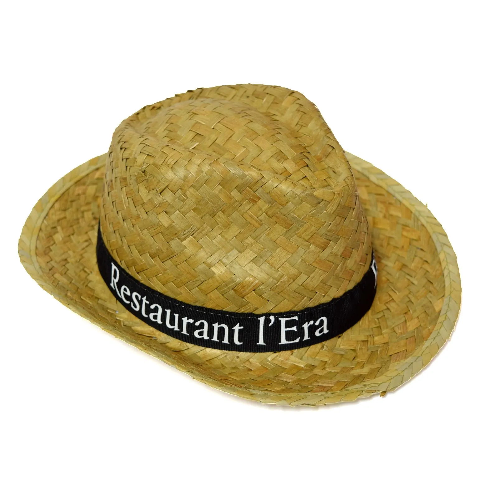 Chapeau Paille Naturelle Personnalisable - Sérigraphie 1 Couleur