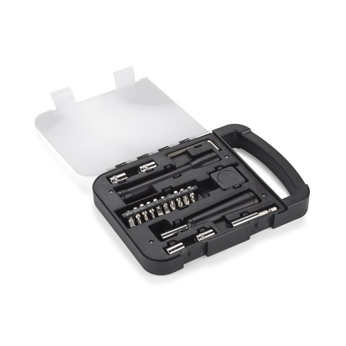 Set d'outils 26 pièces en boîtier roue - Cadeau publicitaire
