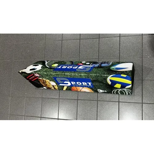 Triangle Publicitaire Extérieur Personnalisé - Bannière Résistante