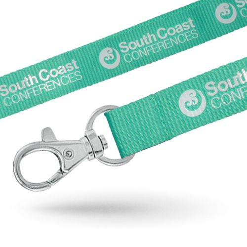 Lanière Tour de Cou Polyester Personnalisée par Sérigraphie