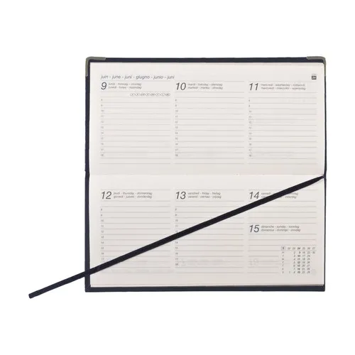 Euro Business agenda de poche 6 langues