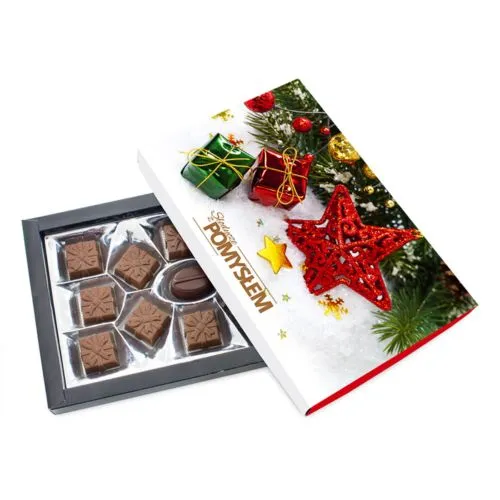 Boîte de chocolat Orchidée