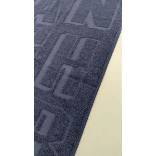 Serviette de bain jacquard sur mesure avec logo en relief 50x90cm