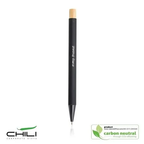 Stylo bille aluminium recyclé Noclip RAL - Écriture écoresponsable