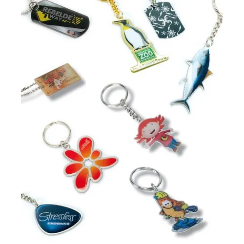 Porte-clés Plexiglass Personnalisés - Forme et Design sur Mesure