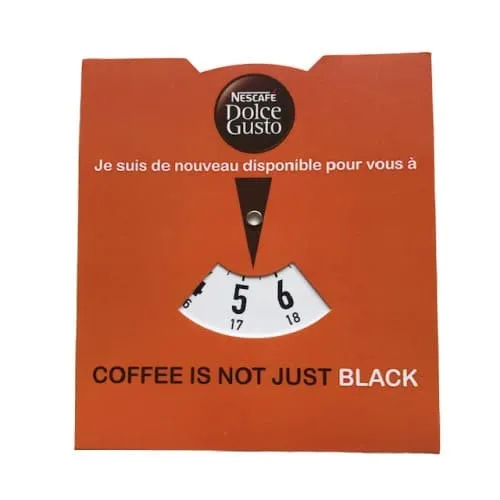 Disque absence de bureau