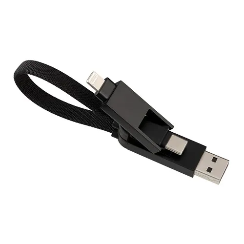 Câble de Charge 4 en 1 Métal 60W - Personnalisable