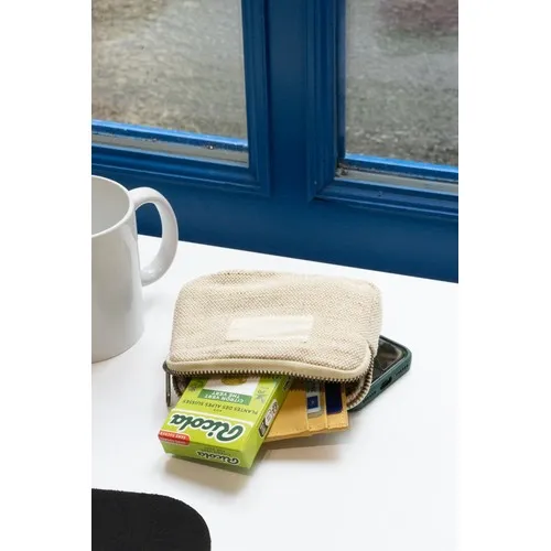 Porte-Monnaie Publicitaire Joséphine en Jute Coton Bio