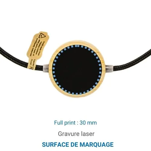 Câble long de charge 4 en 1 lumineux 120cm Noir