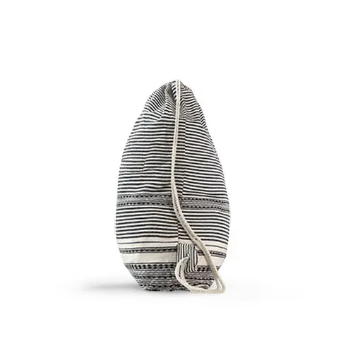 Sac à dos à cordon Bohème en coton personnalisable