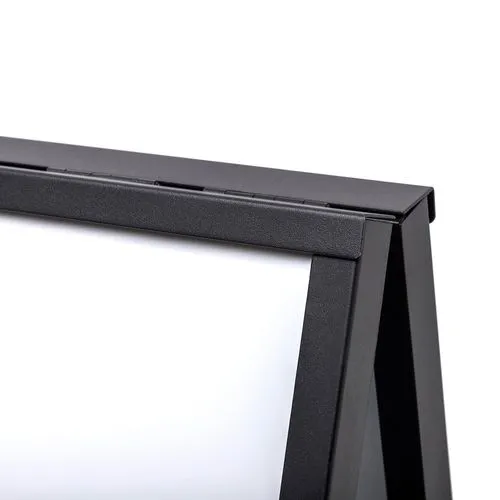 Chevalet Trottoir A1 Double Face - Insertion par le Haut