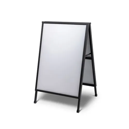 Chevalet Trottoir A1 Double Face - Insertion par le Haut