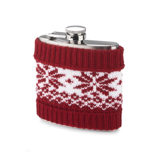 Flasque Publicitaire Bois & Inox 200 ml - Personnalisable