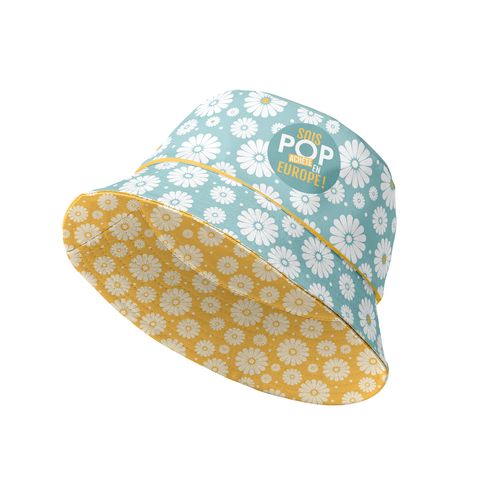 Bob Personnalisé Sublimation Intégrale - Doublure Coton Recyclé