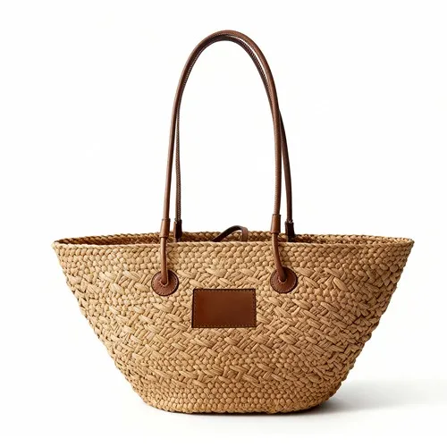 Cabas Shopping Papier Recyclé Personnalisable - Anses Longues