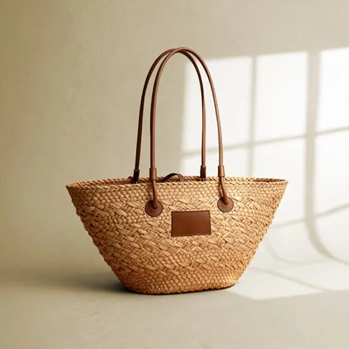 Cabas Shopping Papier Recyclé Personnalisable - Anses Longues