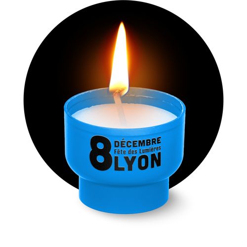 Bougie Veilleuse Éco-Responsable Personnalisable - Fabrication Française