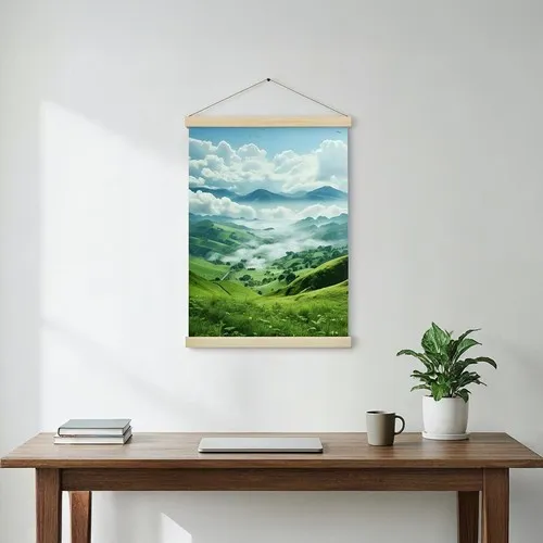 Suspension Murale Toile Personnalisée - Décoration Professionnelle