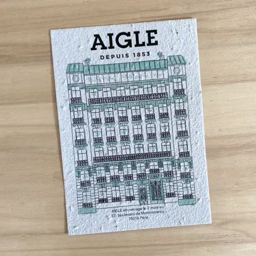 Cartes à Planter A5 Ensemencées - Communication Éco-Responsable