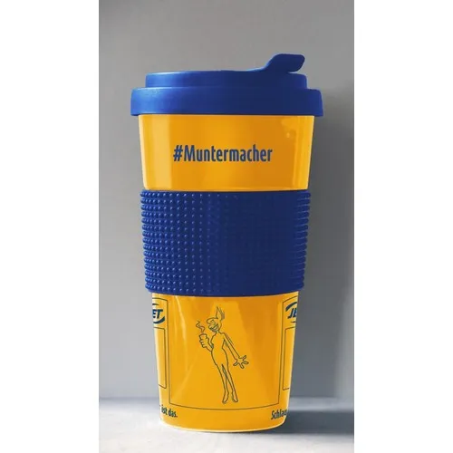 Mug de voyage isotherme avec manchon silicone personnalisable