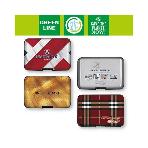 Porte-Cartes RFID Aluminium Personnalisable - Protection Anti-Piratage