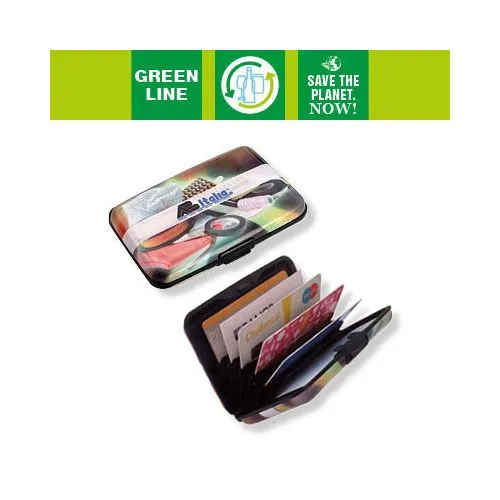 Porte-Cartes RFID Aluminium Personnalisable - Protection Anti-Piratage