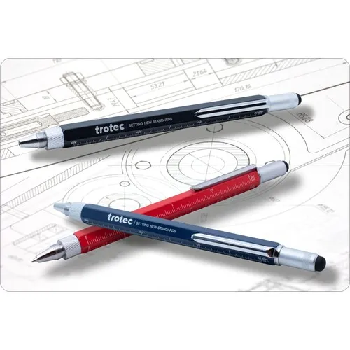 Stylo Multifonction Aluminium 6-en-1 Personnalisable