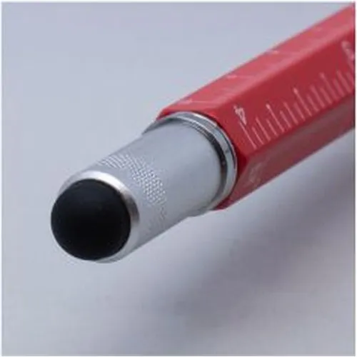 Stylo Multifonction Aluminium 6-en-1 Personnalisable