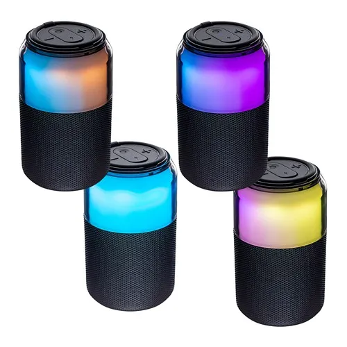 Enceinte Sans Fil 5W avec Éclairage LED Dynamique Personnalisable