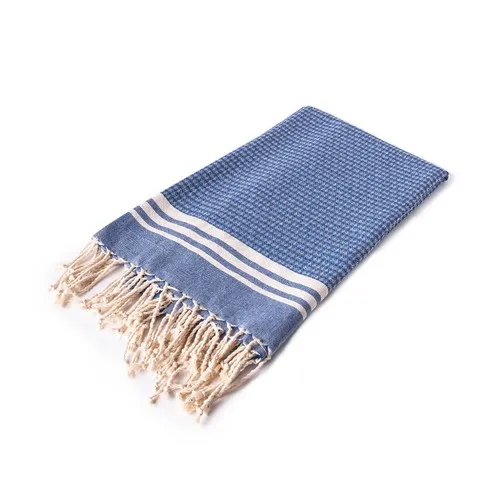 Drap de Plage Fouta Personnalisable - Cadeau Client Premium