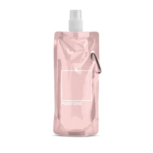 Gourde Pliable Personnalisée 480ml avec Mousqueton - Sans BPA