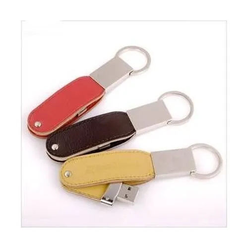 Clé USB twist en cuir