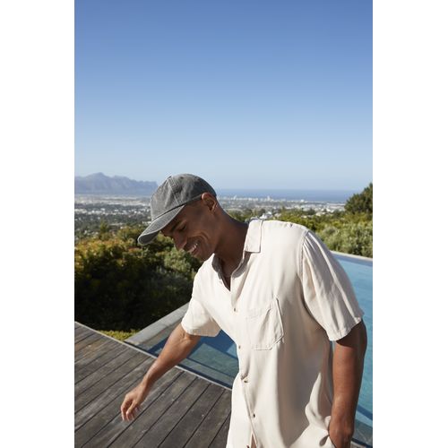 Casquette vintage 5 pans personnalisable - Coton brossé lavé