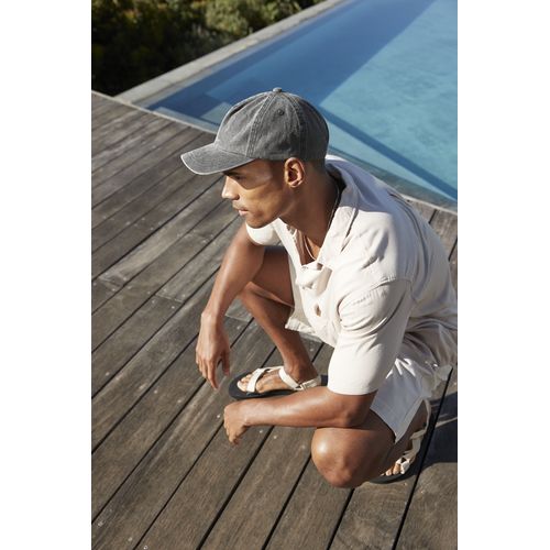 Casquette vintage 5 pans personnalisable - Coton brossé lavé