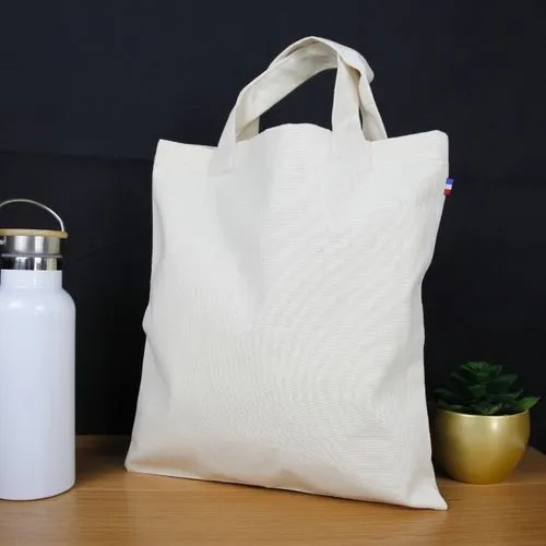 Petit sac coton LUCAS 250 BIO - Bleu Marine