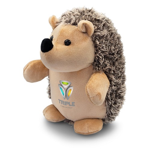 Hérisson en Peluche Personnalisable 17 cm - Objet Publicitaire