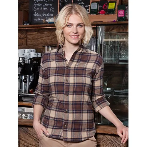 Chemise à carreaux pour dames Urban-Trend