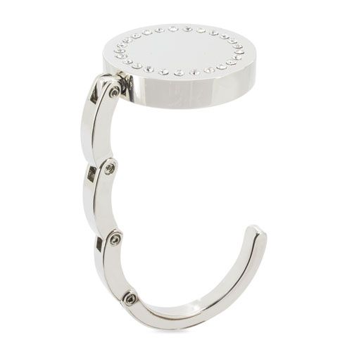 Accroche-Sac Rond avec Brillants Personnalisable