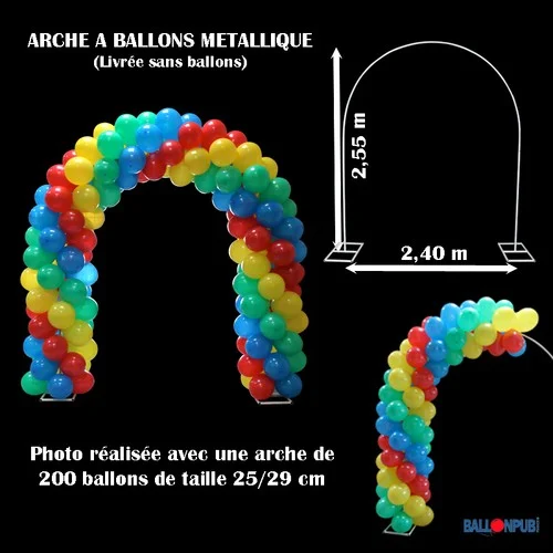 Arbre à ballons en plastique