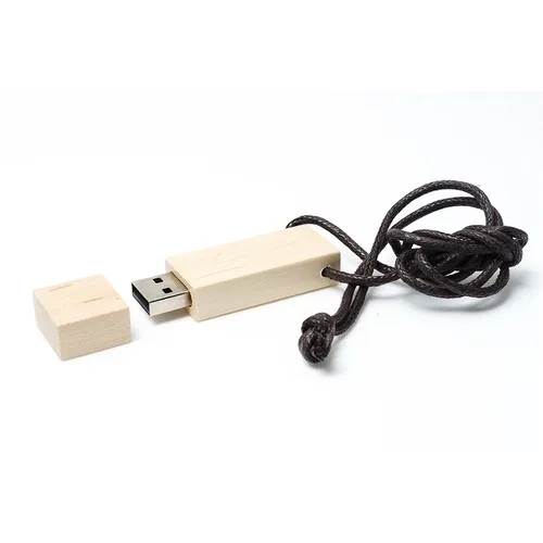Clé USB Puerto Rico USB 2.0 32GB Brun bois foncé