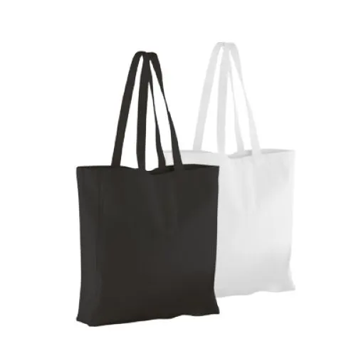 Cabas Coton Canvas Teinté - Sac Shopping Personnalisable 100% Naturel