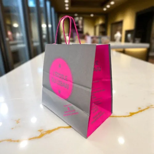 SAC PAPIER LUXE SUR MESURE - RUBAN