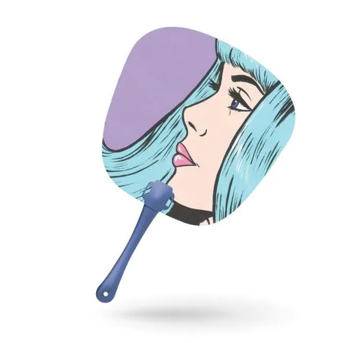 Éventail personnalisé disque