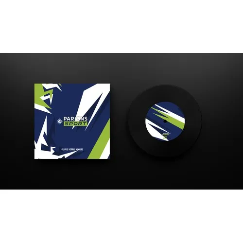 Pack de 4 Sous-Verres Vinyle Personnalisables - Objet Pub Original