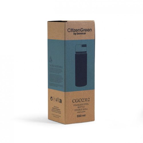 Bouteille Isotherme 550ml Double Paroi - Personnalisable
