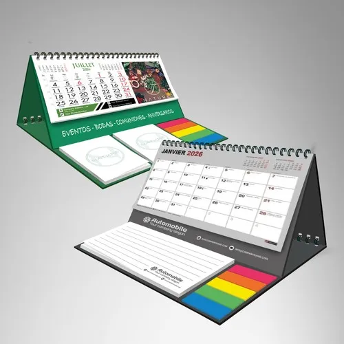 Calendrier de bureau Wire-o