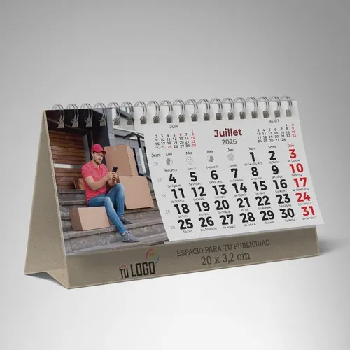 Calendrier de bureau Wire-o
