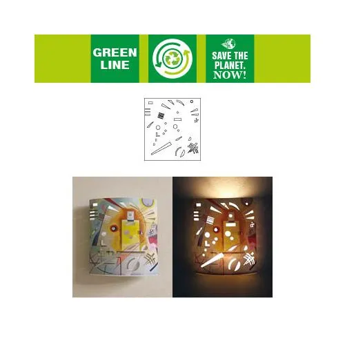 Lanterne LED Papier Recyclé Personnalisable - Éclairage Publicitaire