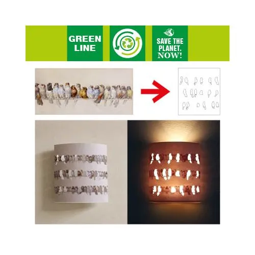 Lanterne LED Papier Recyclé Personnalisable - Éclairage Publicitaire