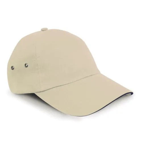 Casquette 5 Panneaux Coton Premium Personnalisable - Profil Bas